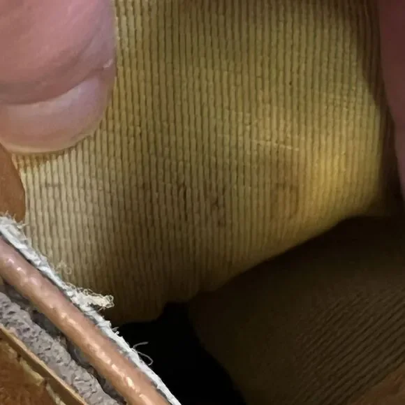 Vintage Dingo uni-sex tan w/ detail stitching 11.5 D kids cowboy boots - Picture 6 of 16